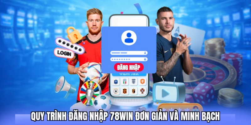 Quy trình đăng nhập 78win đơn giản và minh bạch